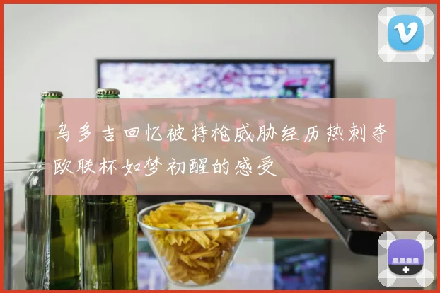 乌多吉回忆被持枪威胁经历热刺夺欧联杯如梦初醒的感受
